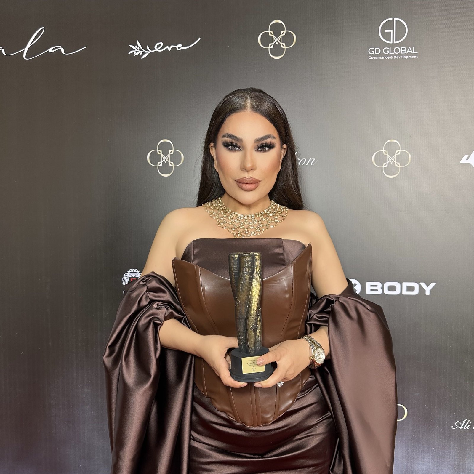 Ариана Саид была награждена на церемонии &ldquo;The Globe Gala&rdquo;, организованной Millionaire Concept.